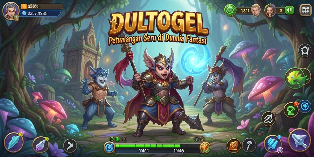 Tangkapan layar gameplay seru dalam petualangan DULTOGEL.