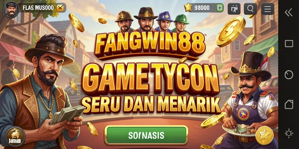 Tampilan gameplay FANGWIN88 yang penuh aksi dan strategi.