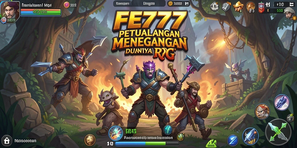 Tampilan gameplay menakjubkan dari <strong>FE777</strong> saat menjelajahi dunia RPG yang luas.