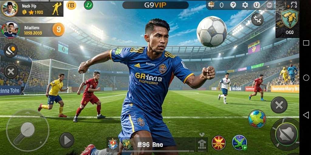 Tampilan gameplay G9VIP yang seru dan mendebarkan.