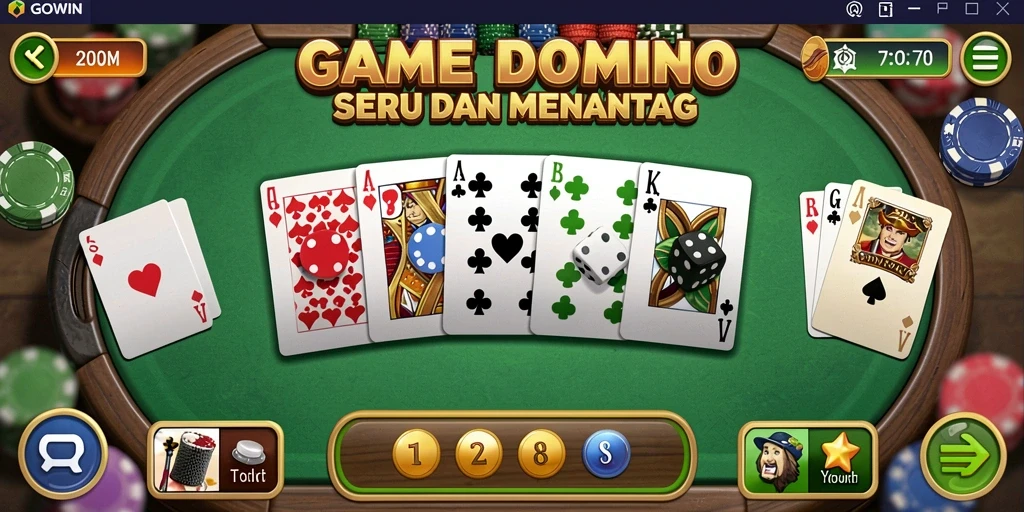Tampilan gameplay GOWIN yang menarik dan mengasyikkan.
