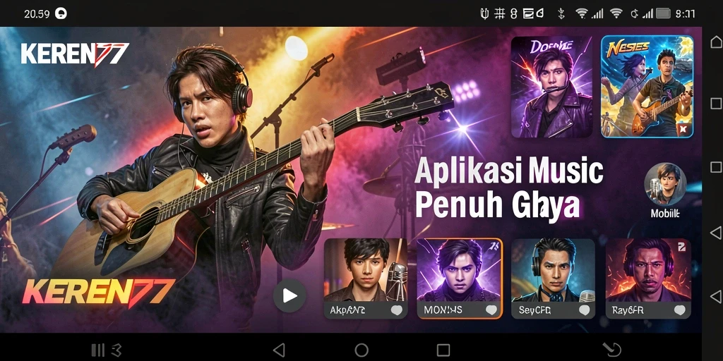 Tampilan gameplay KEREN77 yang menarik dan interaktif.