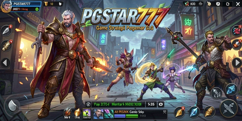 Tampilan gameplay menarik dari PGSTAR777 dengan berbagai strategi SLG.