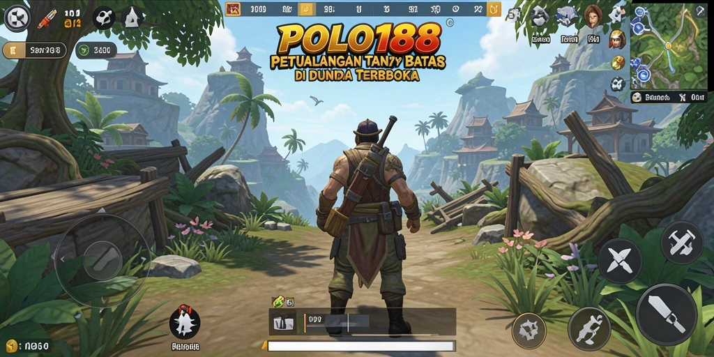 Tampilan gameplay menakjubkan dalam dunia terbuka POLO188.