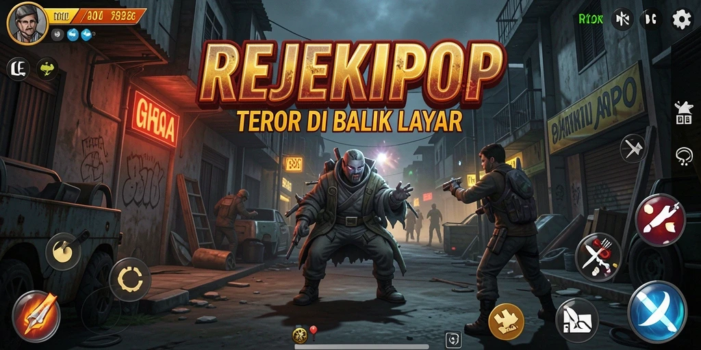 Gameplay menyeramkan dan tegang di REJEKIPOP.