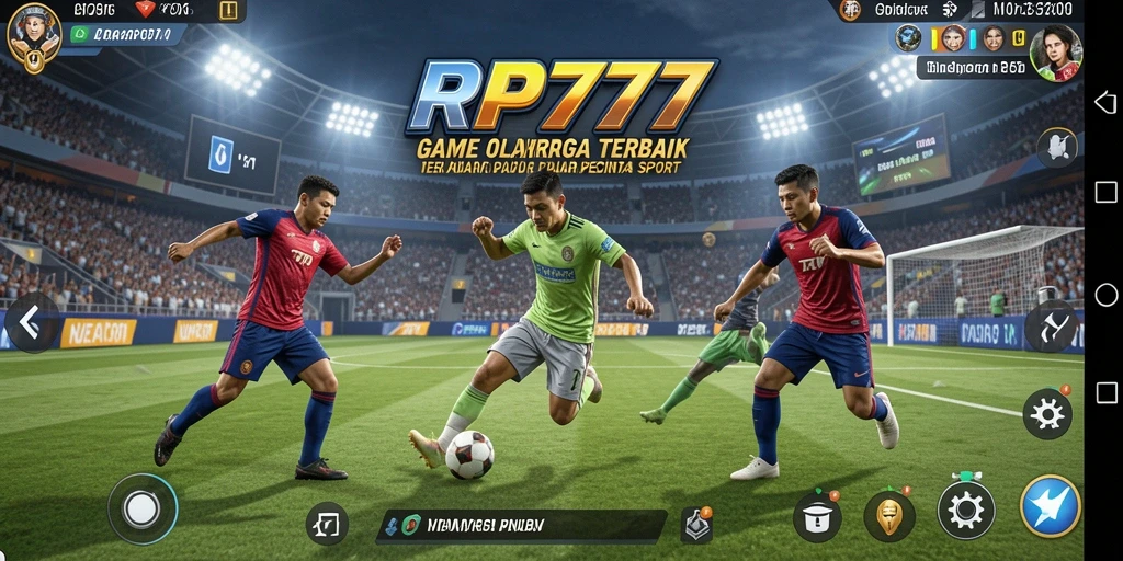 Tampilan menarik dari gameplay RP777 dengan berbagai olahraga.