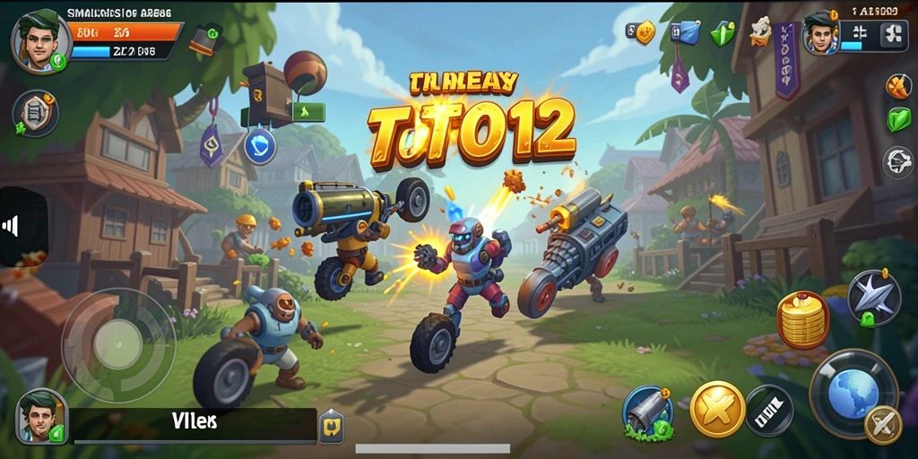 Tangkapan layar gameplay TOTO12 menampilkan grafis menawan dan interaksi mendalam.